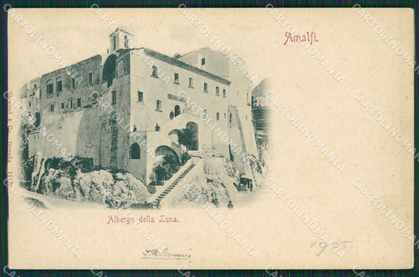 Salerno Amalfi cartolina KV6584 – fronte