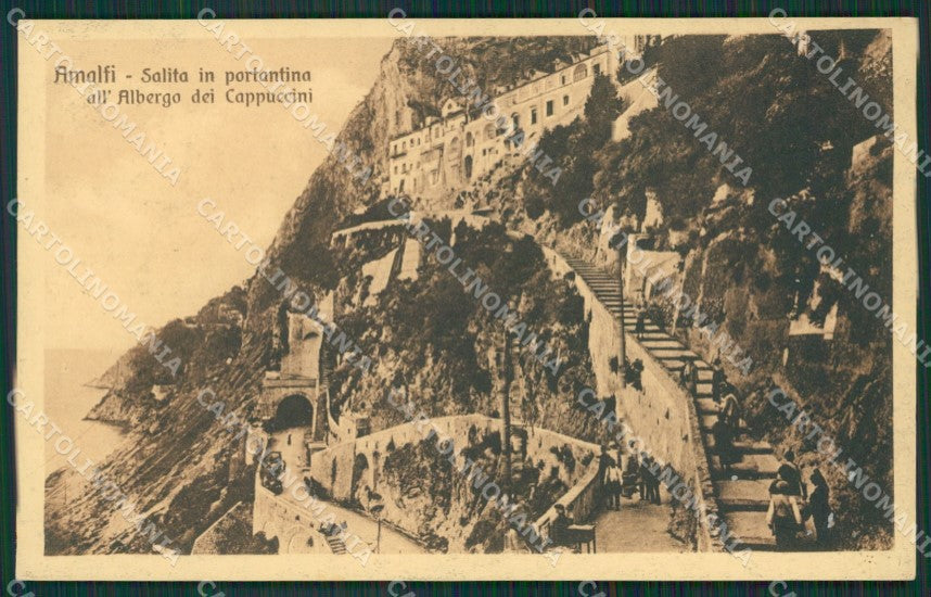 Salerno Amalfi cartolina KV6585 – fronte