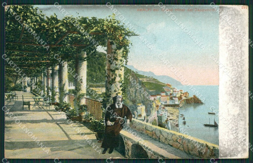 Salerno Amalfi cartolina KV6587 – fronte