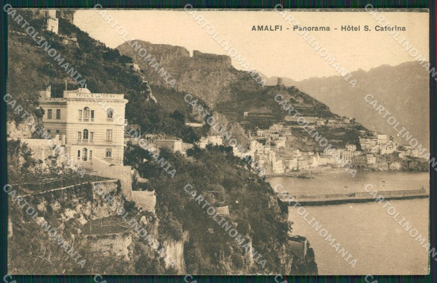 Salerno Amalfi cartolina KV6591 – fronte