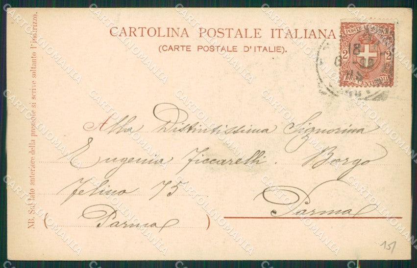 Salerno Amalfi cartolina KV6592 – retro