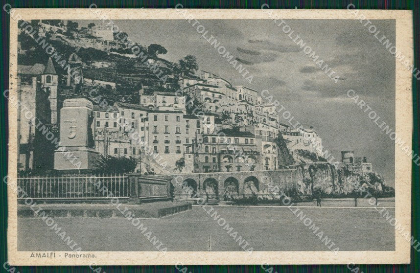 Salerno Amalfi cartolina KV6595 – fronte