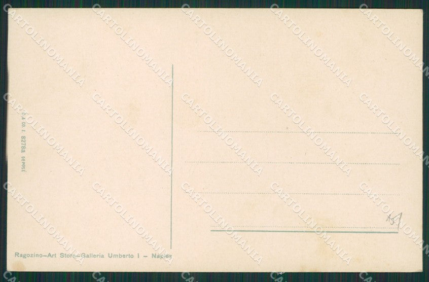 Salerno Amalfi cartolina KV6596 – retro