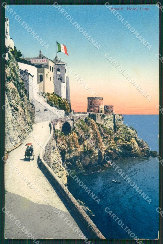 Salerno Amalfi cartolina KV6597 – fronte
