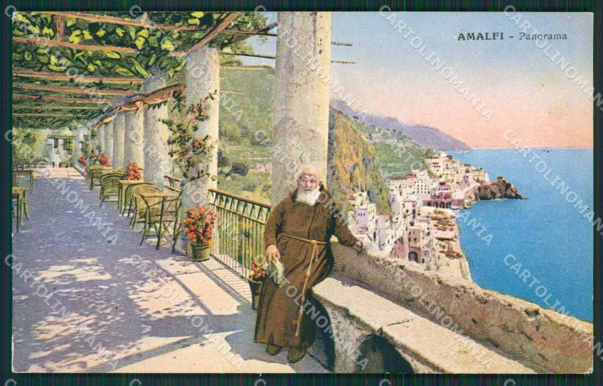 Salerno Amalfi cartolina KV6598 – fronte
