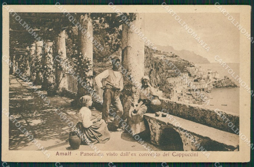 Salerno Amalfi cartolina KV6599 – fronte