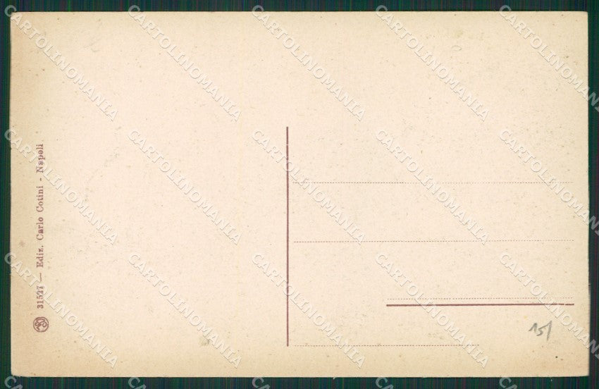 Salerno Amalfi cartolina KV6599 – retro