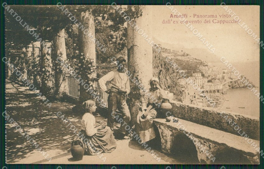 Salerno Amalfi cartolina KV6601 – fronte