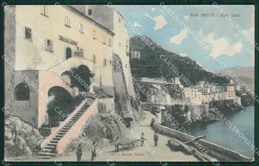 Salerno Amalfi cartolina KV6602 – fronte