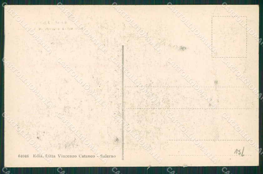 Salerno Amalfi cartolina KV6606 – retro