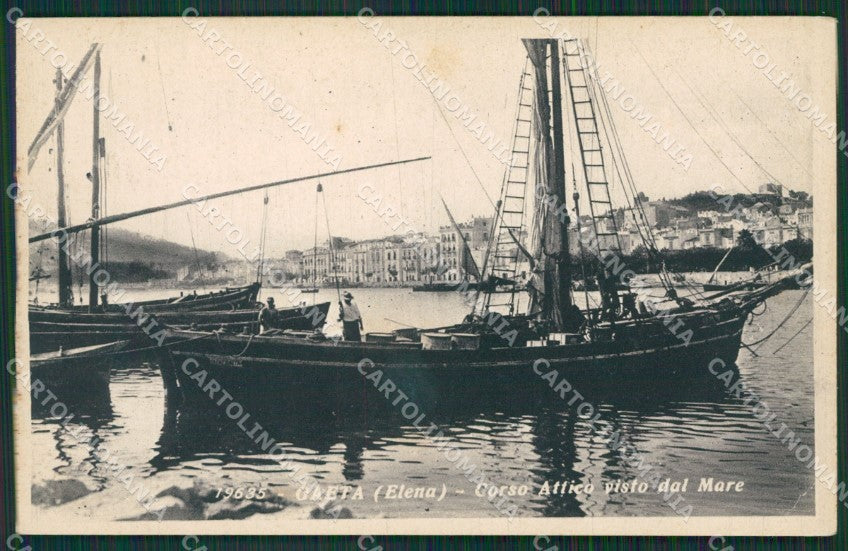 Latina Gaeta Elena Barca cartolina KV6624 – fronte