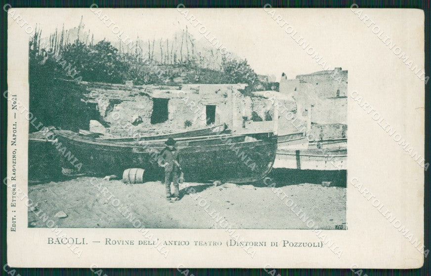 Napoli Bacoli PIEGA cartolina KV6639 – fronte