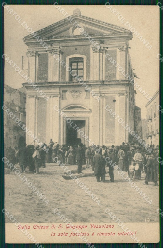 Napoli San Giuseppe Vesuviano SCOLLATA cartolina KV6648 – fronte
