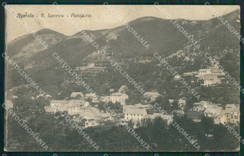 Napoli Agerola San Lazzaro cartolina KV6649 – fronte