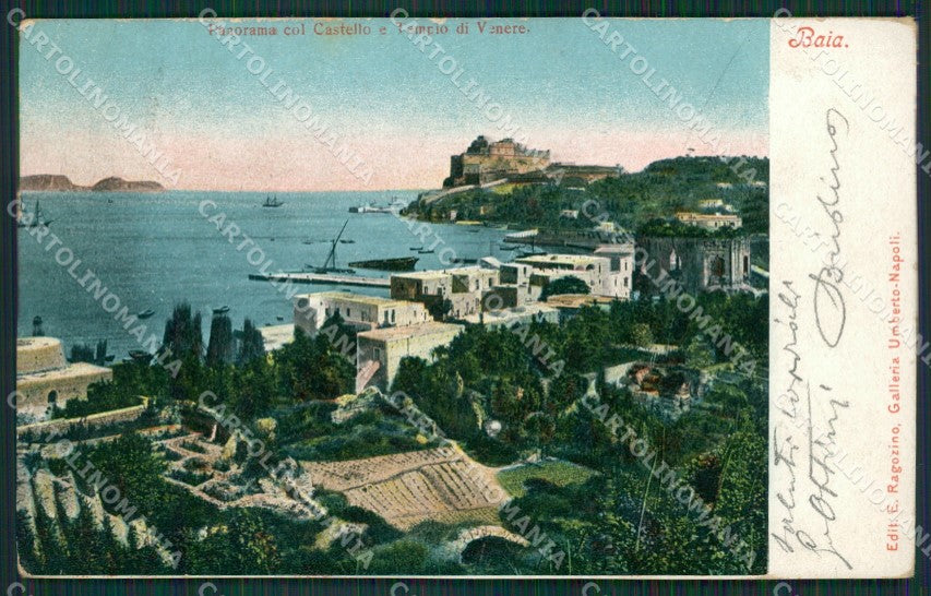 Napoli Bacoli Baia cartolina KV6677 – fronte