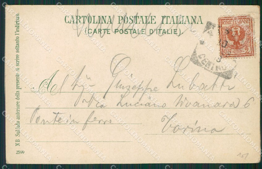 Napoli Bacoli Baia cartolina KV6677 – retro