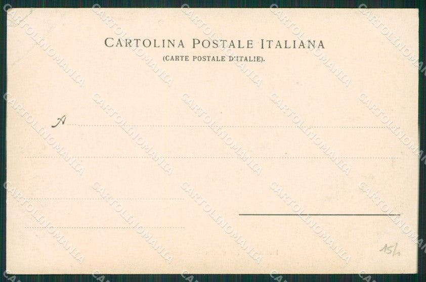 Napoli Ischia PIEGA cartolina KV6685 – retro