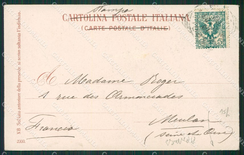 Napoli Castellammare di Stabia Revigliano Pescatori ABRASA cartolina KV6695 – retro