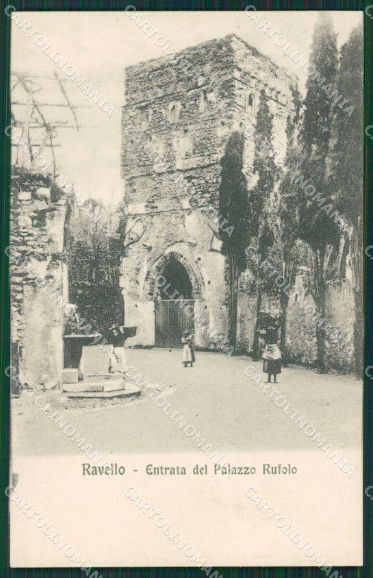 Salerno Ravello Palazzo Rufolo cartolina KV6702 – fronte