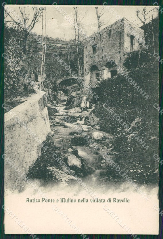 Salerno Ravello Mulino cartolina KV6705 – fronte