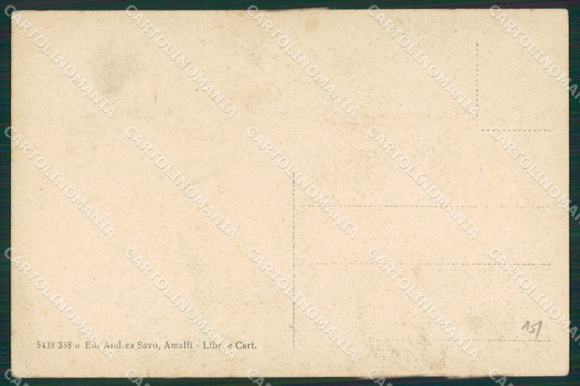 Salerno Ravello Palazzo Rufolo cartolina KV6706 – retro
