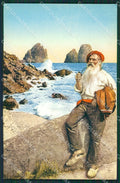 Napoli Capri Costumi cartolina KV6709 – fronte