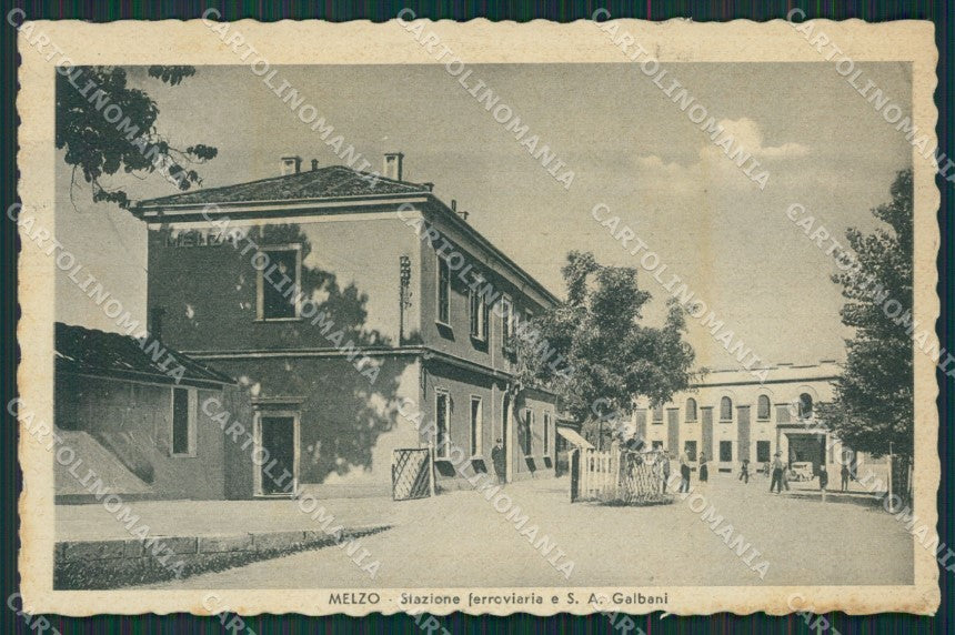 Milano Melzo Stazione cartolina KV6720 – fronte