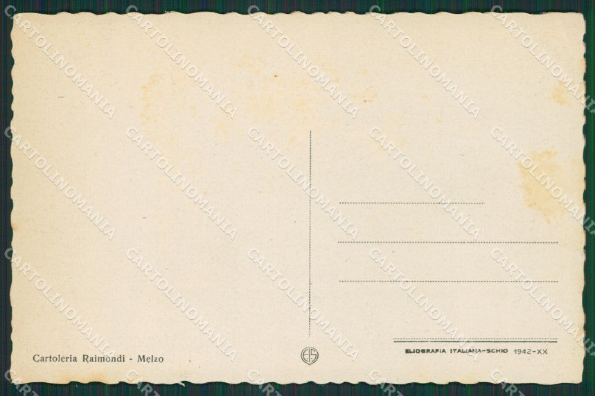 Milano Melzo Stazione cartolina KV6720 – retro