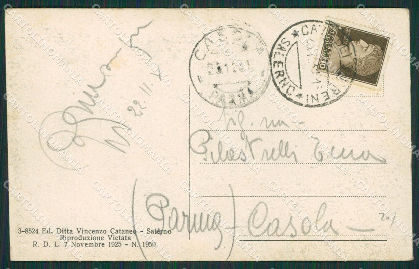 Salerno Vietri Sul Mare Raito cartolina KV6722 – retro