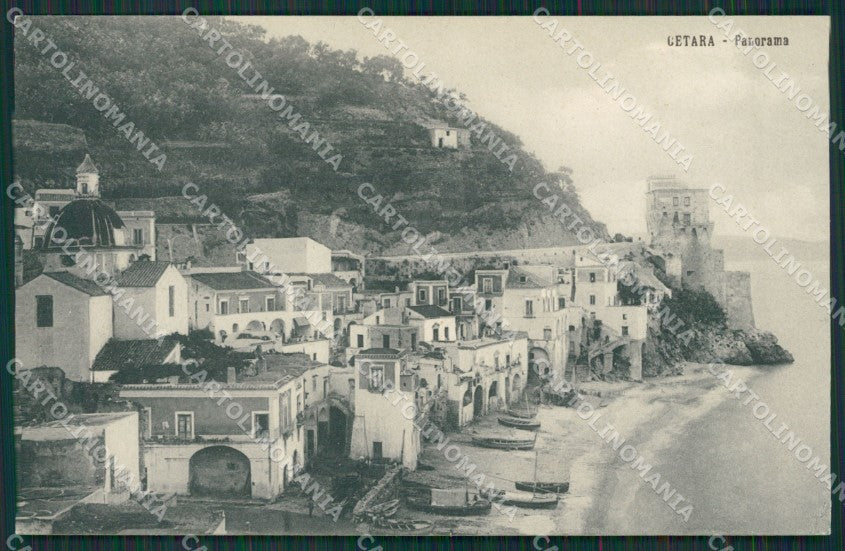Salerno Cetara cartolina KV6723 – fronte
