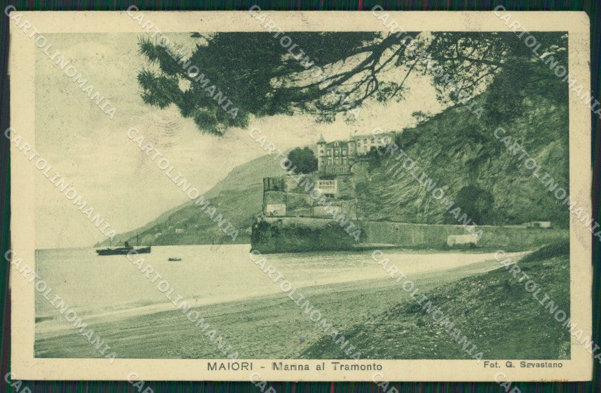 Salerno Maiori cartolina KV6724 – fronte