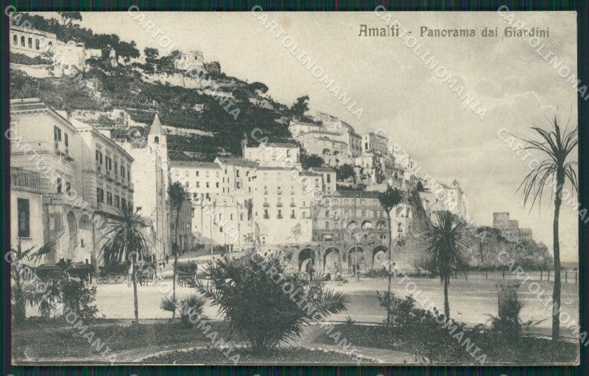 Salerno Amalfi cartolina KV6725 – fronte