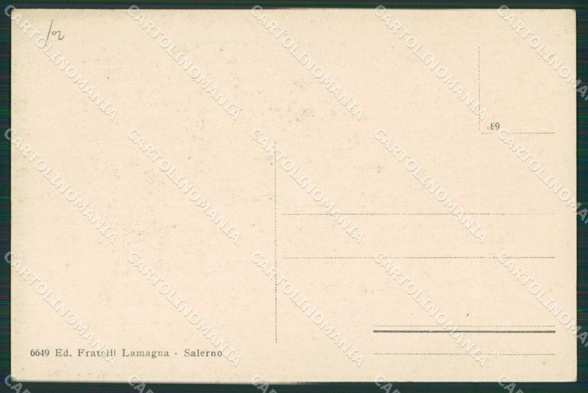 Salerno Amalfi Barche cartolina KV6726 – retro