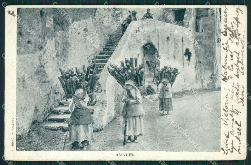 Salerno Amalfi ABRASA cartolina KV6728 – fronte