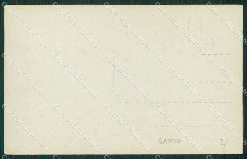 Latina Gaeta Barche cartolina KV6731 – retro