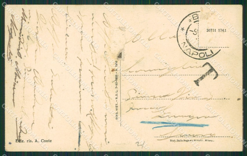 Napoli Capo Misenò cartolina KV6746 – retro