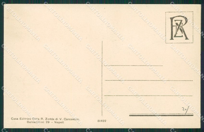 Napoli Bagnoli cartolina KV6766 – retro