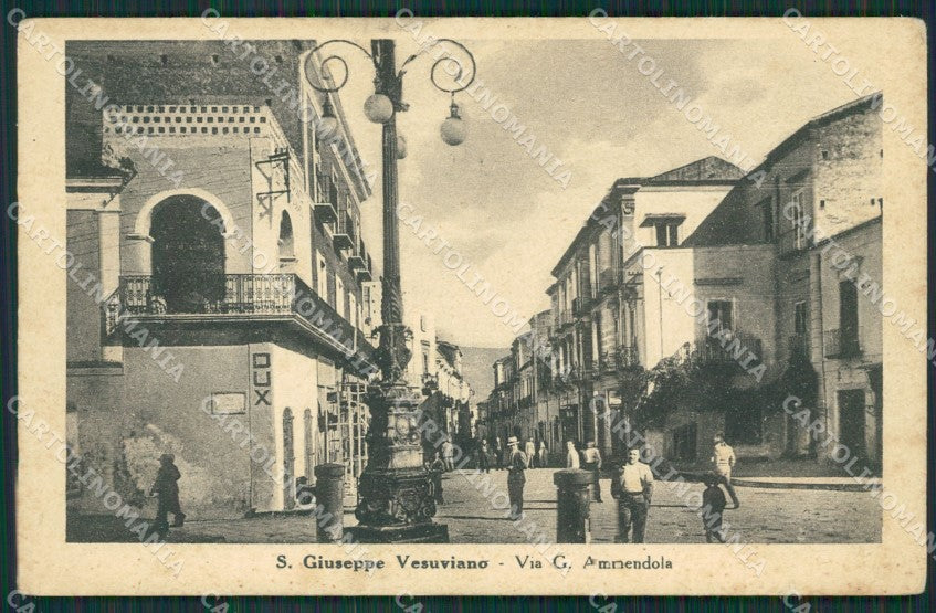 Napoli San Giuseppe Vesuviano cartolina KV6782 – fronte