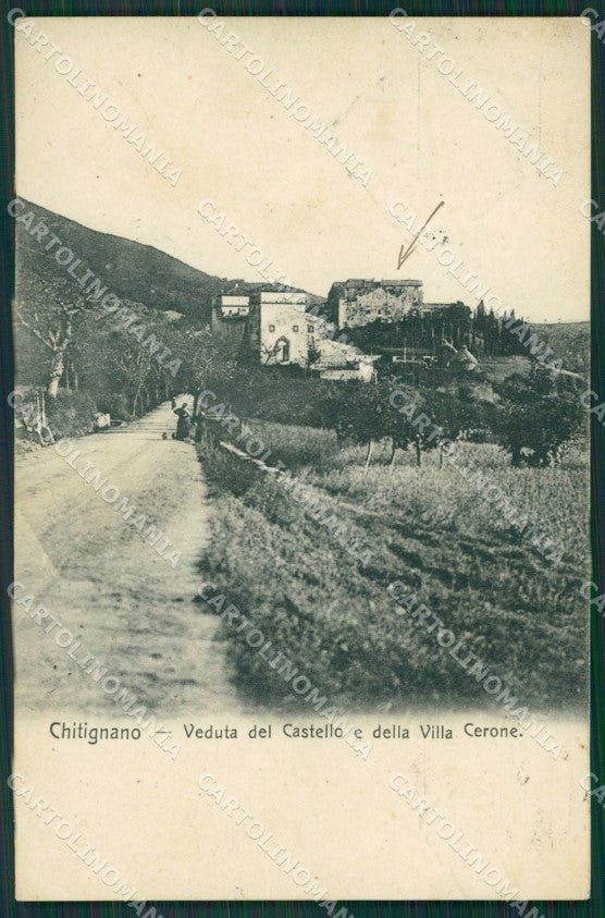 Arezzo Chitignano PIEGHINA cartolina KV6785 – fronte