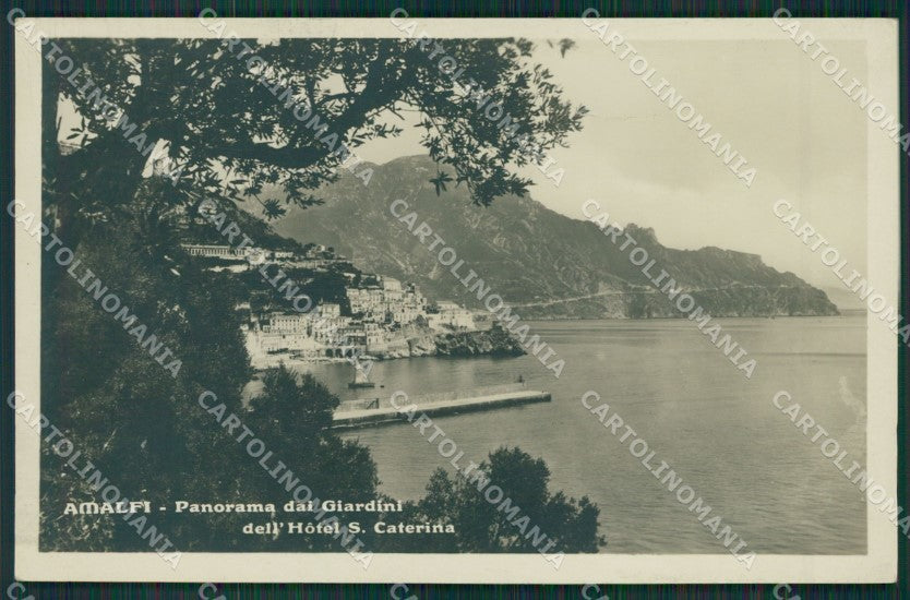 Salerno Amalfi PIEGA Foto cartolina KV6796 – fronte