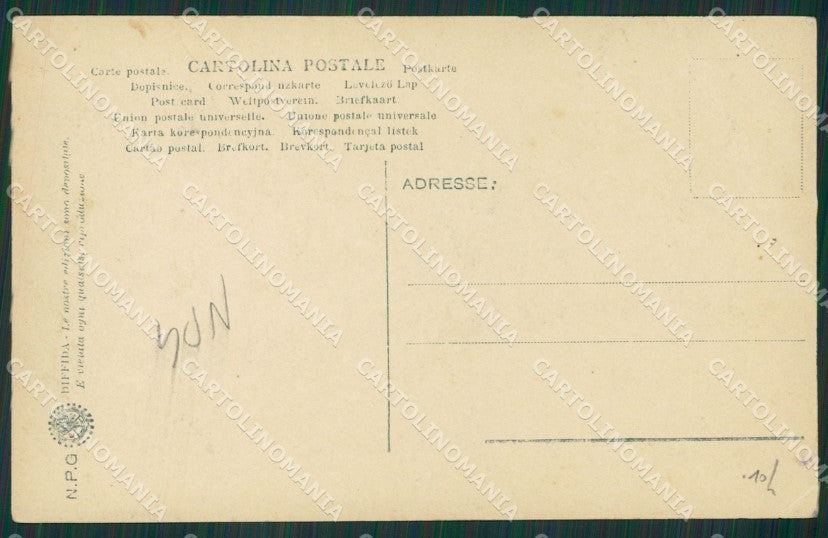 Salerno Amalfi NPG Foto cartolina KV6801 – retro