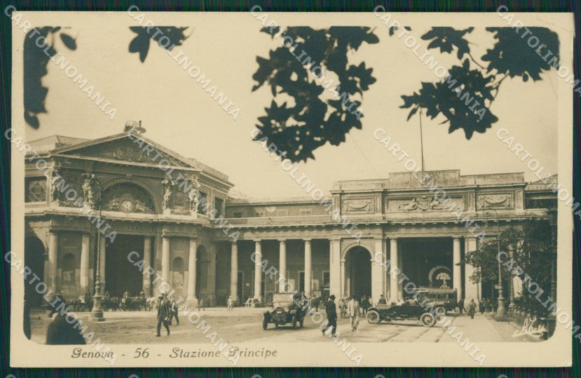Genova Città Stazione Auto Foto cartolina KV6803 – fronte