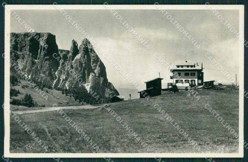 Bolzano Castelrotto Alpe di Siusi Foto cartolina KV6804 – fronte