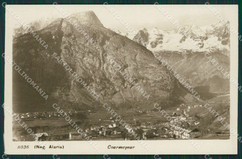 Aosta Courmayeur Foto cartolina KV6808 – fronte