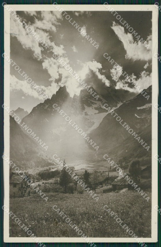 Aosta Courmayeur Foto cartolina KV6809 – fronte