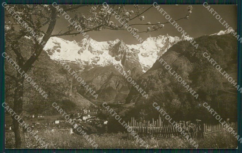 Aosta Courmayeur Foto cartolina KV6811 – fronte