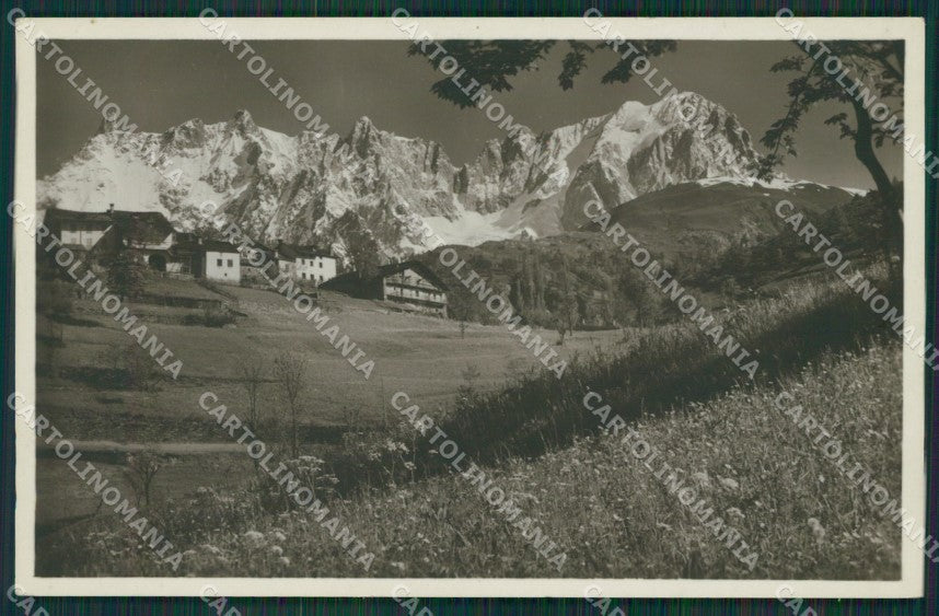 Aosta Courmayeur Verrand Foto cartolina KV6813 – fronte