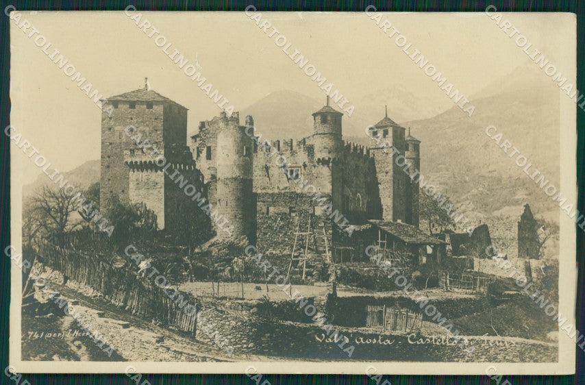 Aosta Fenis Castello di Foto cartolina KV6817 – fronte