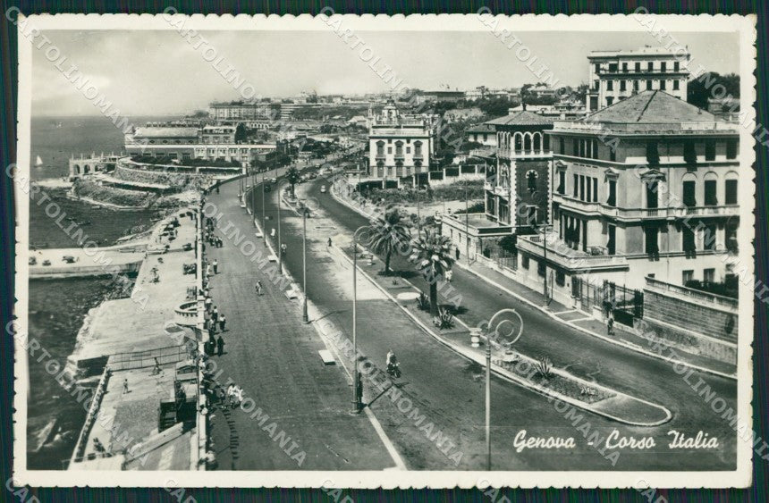 Genova Città PIEGHE Foto cartolina KV6827 – fronte