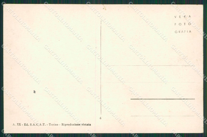 Torino Città Auto Foto cartolina KV6843 – retro